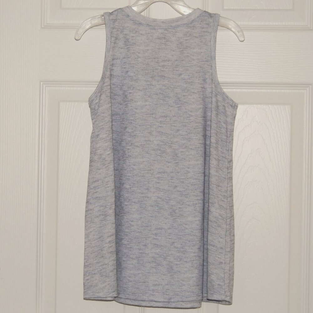 Justice Girls Size 8 Gray Sleeveless Top - Picture 3 of 4